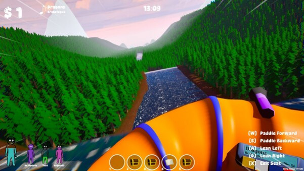 Игра River Runners, скриншот