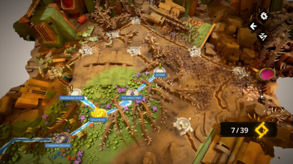 Игра River Towns, скриншот