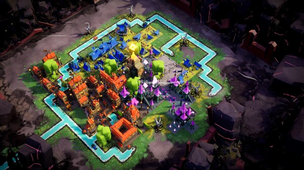 Игра River Towns, скриншот