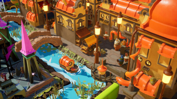 Игра River Towns, скриншот