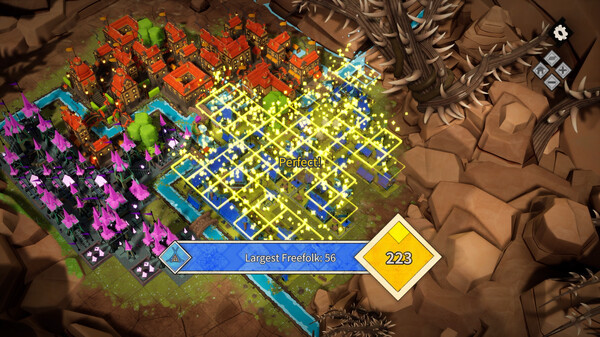 Игра River Towns, скриншот