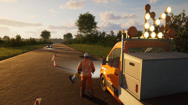 Игра Road Maintenance Simulator 2 - Winter Services, скриншот