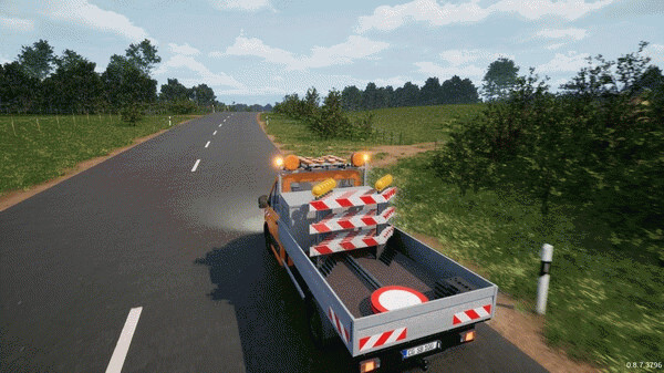 Игра Road Maintenance Simulator 2 - Winter Services, скриншот