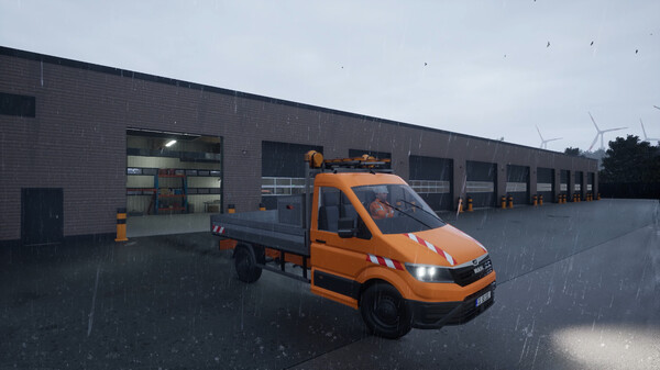Игра Road Maintenance Simulator 2 - Winter Services, скриншот