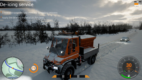 Игра Road Maintenance Simulator 2 - Winter Services, скриншот