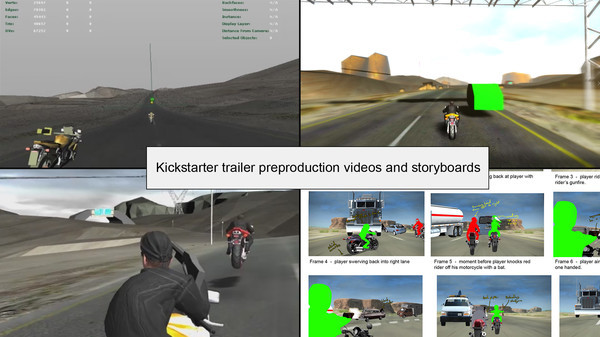 Игра Road Redemption - Concept Art and Videos, скриншот