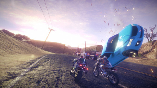 Игра Road Redemption, скриншот