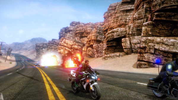 Игра Road Redemption, скриншот