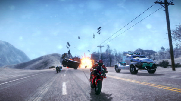 Игра Road Redemption, скриншот