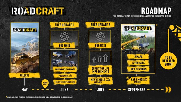 Игра RoadCraft - Rebuild Expansion, скриншот