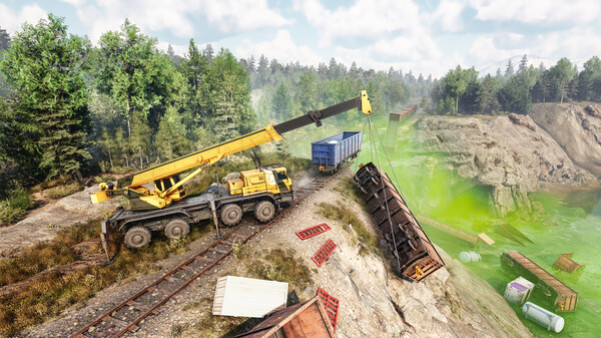 Игра RoadCraft - Rebuild Expansion, скриншот