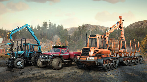 Игра RoadCraft – Timberworks Pack, скриншот