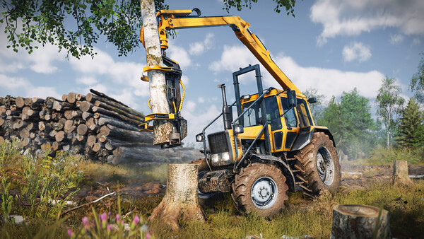 Игра RoadCraft – Timberworks Pack, скриншот