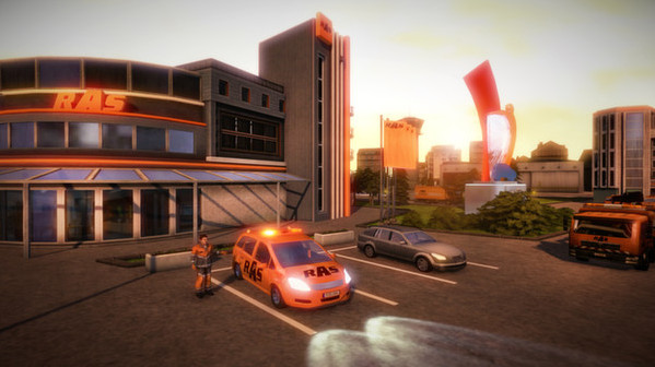 Игра Roadside Assistance Simulator, скриншот