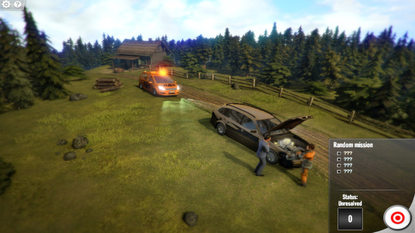 Игра Roadside Assistance Simulator, скриншот