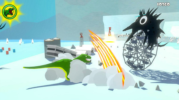 Игра Roarr! The Adventures of Rampage Rex, скриншот