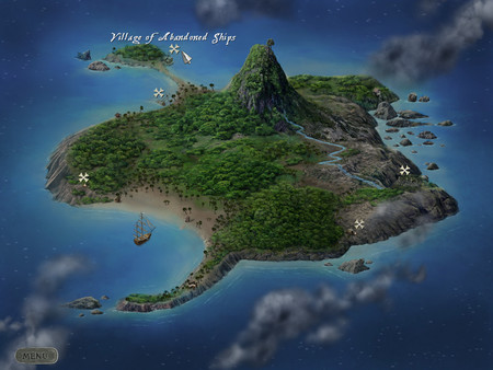 Игра Robinson Crusoe and the Cursed Pirates, скриншот