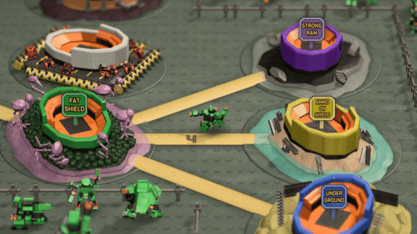 Игра RoboDunk, скриншот