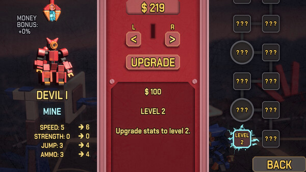 Игра RoboDunk, скриншот