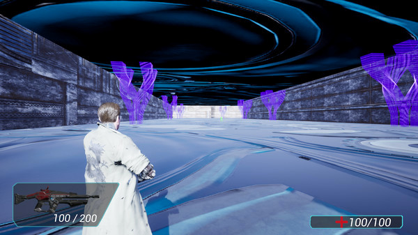 Игра Robohazard 2077, скриншот
