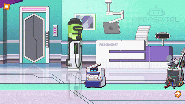Игра Robospital, скриншот