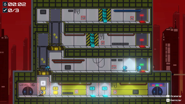 Игра RoboSync, скриншот