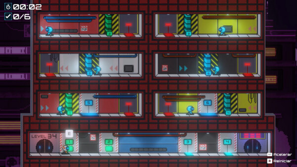 Игра RoboSync, скриншот