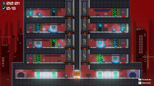 Игра RoboSync, скриншот