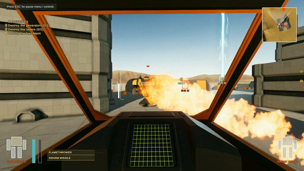Игра Robot Fury: Mech Combat Simulator, скриншот