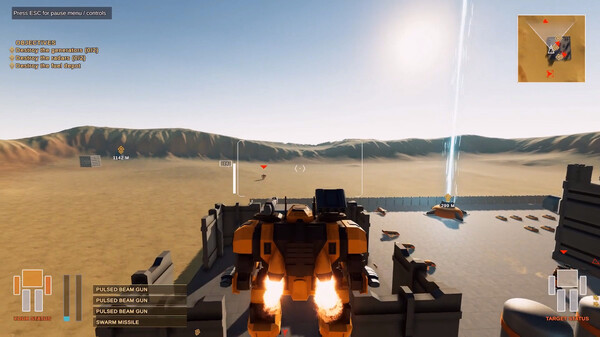Игра Robot Fury: Mech Combat Simulator, скриншот