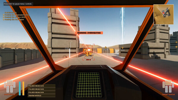 Игра Robot Fury: Mech Combat Simulator, скриншот
