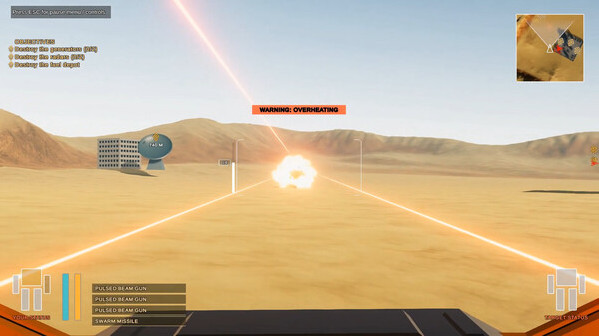 Игра Robot Fury: Mech Combat Simulator, скриншот