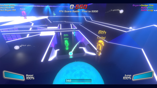 Игра Robot Roller-Derby Disco Dodgeball, скриншот