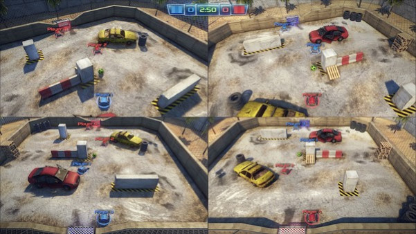 Игра Robot Soccer Challenge, скриншот