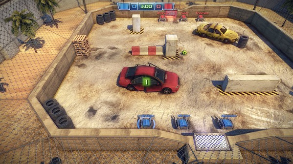 Игра Robot Soccer Challenge, скриншот