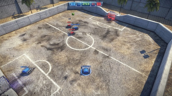 Игра Robot Soccer Challenge, скриншот