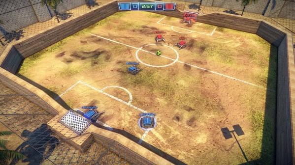 Игра Robot Soccer Challenge, скриншот