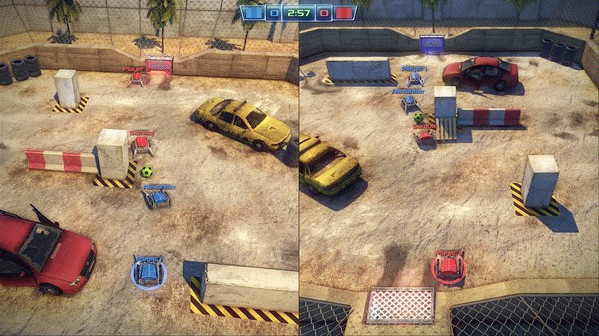 Игра Robot Soccer Challenge, скриншот