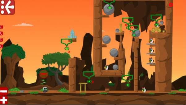 Игра Robot vs Birds Zombies, скриншот
