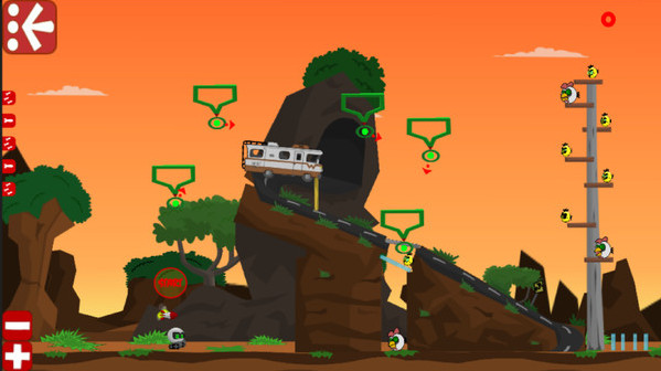 Игра Robot vs Birds Zombies, скриншот