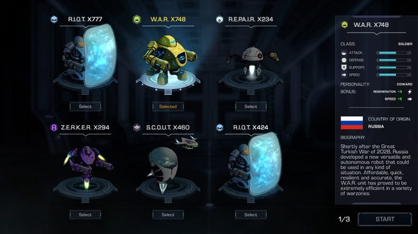 Игра Robothorium, скриншот