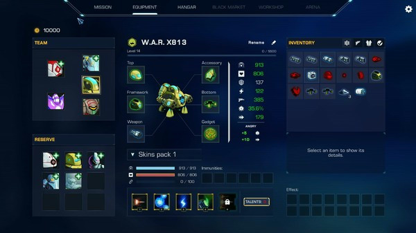 Игра Robothorium - Skin pack, скриншот