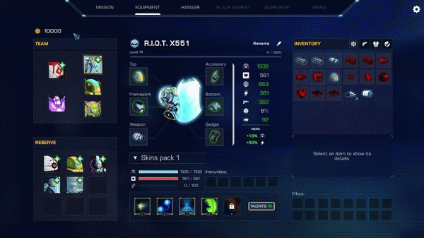 Игра Robothorium - Skin pack, скриншот