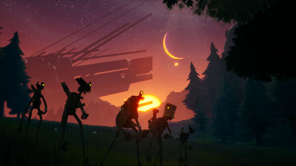 Игра Robots at Midnight, скриншот