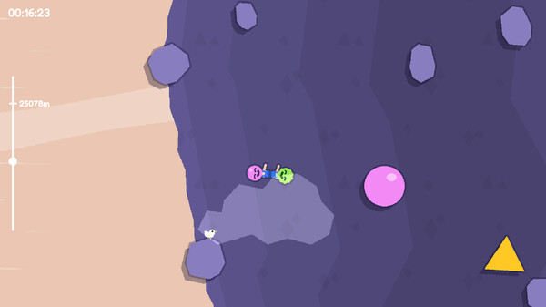 Игра rock climbing, скриншот
