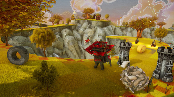 Игра Rock of Ages 3: Make & Break, скриншот