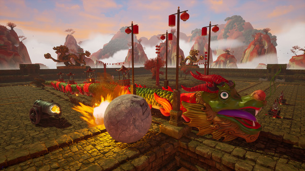 Игра Rock of Ages 3: Make & Break, скриншот