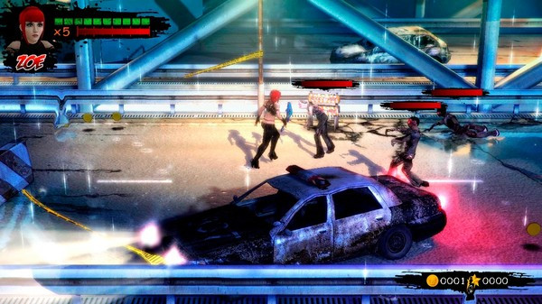 Игра Rock Zombie, скриншот
