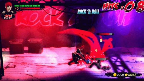 Игра Rock Zombie, скриншот