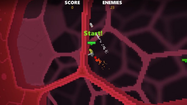 Игра Rocket Riot, скриншот